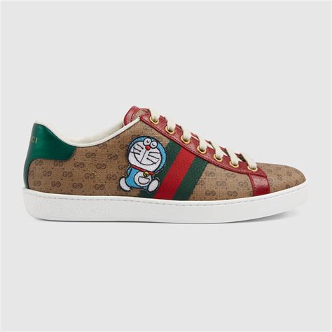 gucci doraemon shoes|cartoon characters wearing gucci.